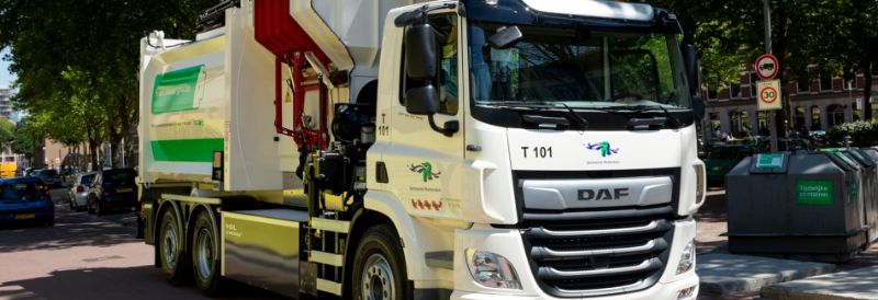 DAF CF electric voor gemeente rotterdam