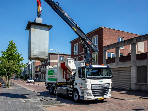 DAF CF electric voor ondergrondse containers