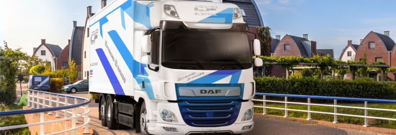 DAF CF electric 200km range