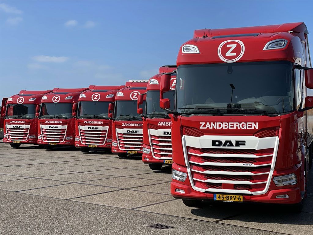 <kleur>Zandbergen Transport</kleur> rijdt als een van de eerste met de nieuwe generatie DAF XF