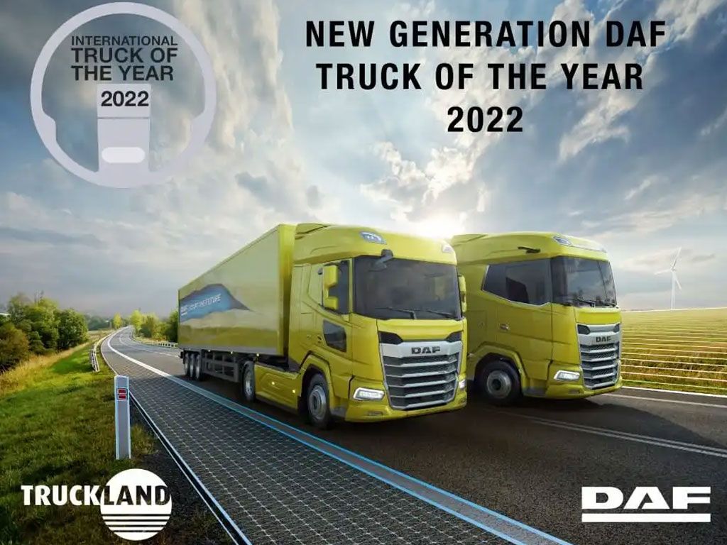 New Generation DAF is <kleur>Truck of the Year</kleur> 2022!