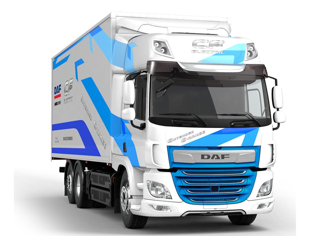 DAF CF electrisch bakwagen