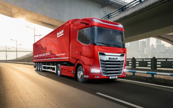 DAF XG 2025 trailer onderweg
